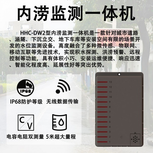 内涝监测一体机：看懂这些数据，才能更懂城市“毛细血管”